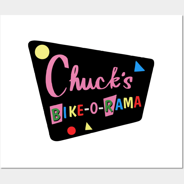 Chucks Bike O Rama Wall Art by luisharun